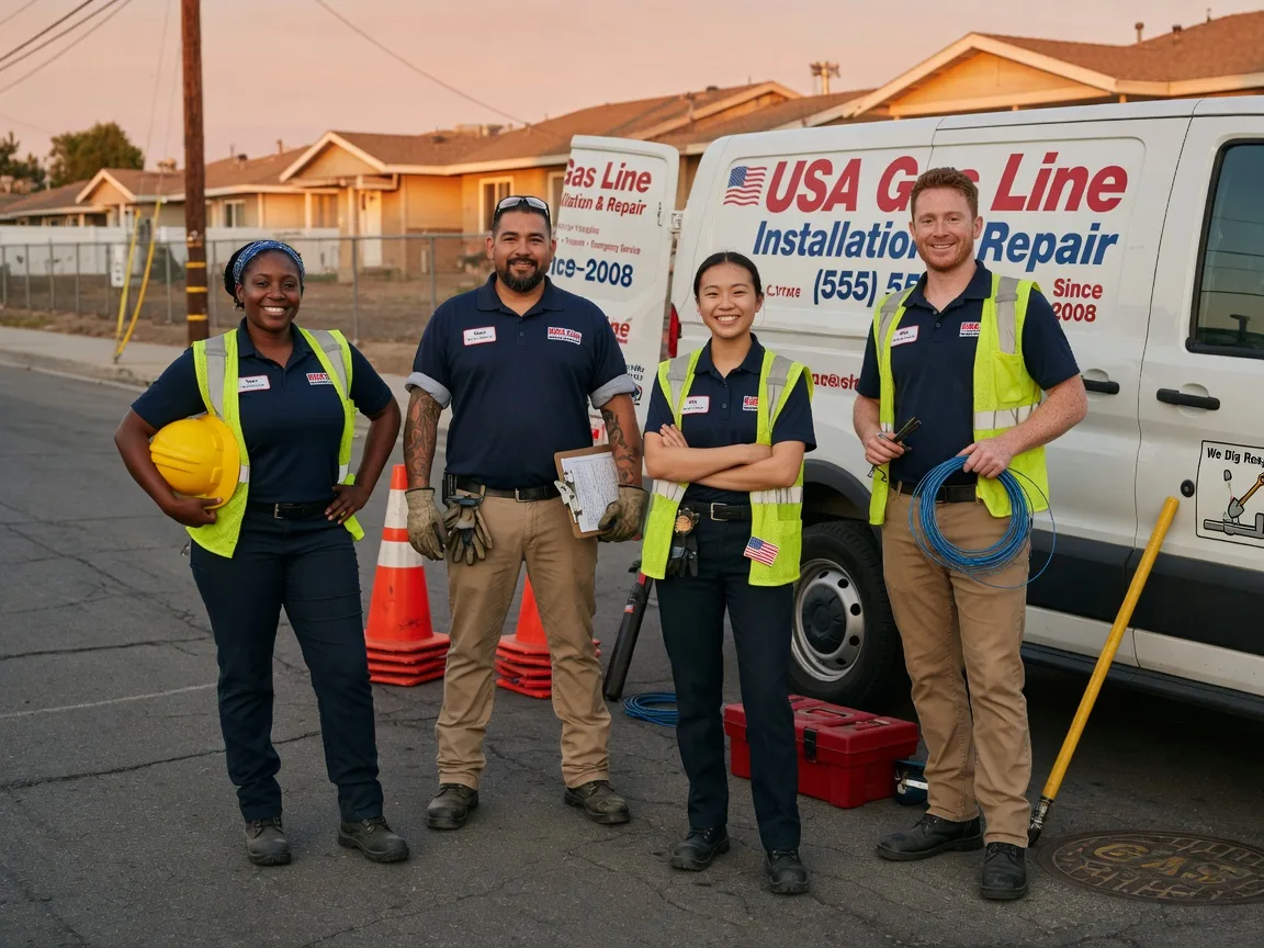Gas Line Installation company in Wister, OK